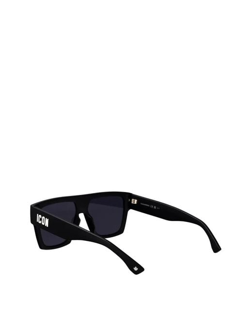 DSquared² Blue Icon Square-Frame Sunglasses for men