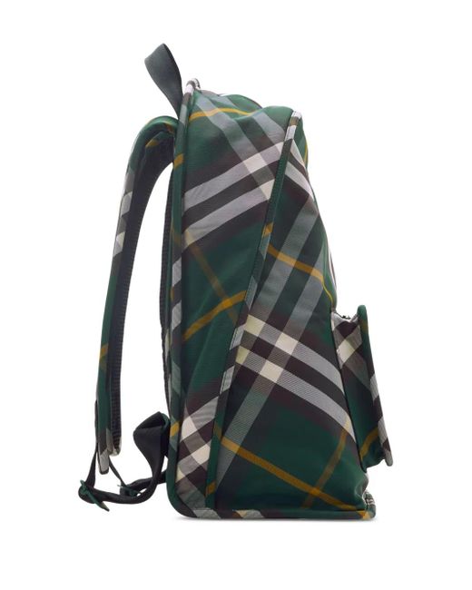 メンズ Burberry グリーン ラージ Shield バックパック Green