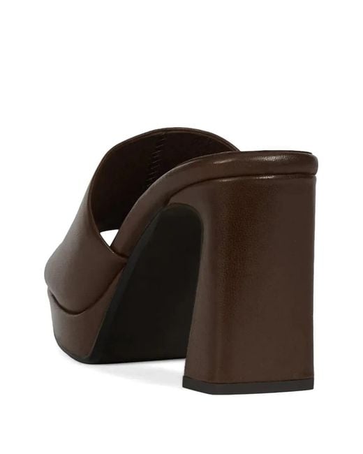 Jeffrey Campbell Brown Dress-Code Platform Sandals