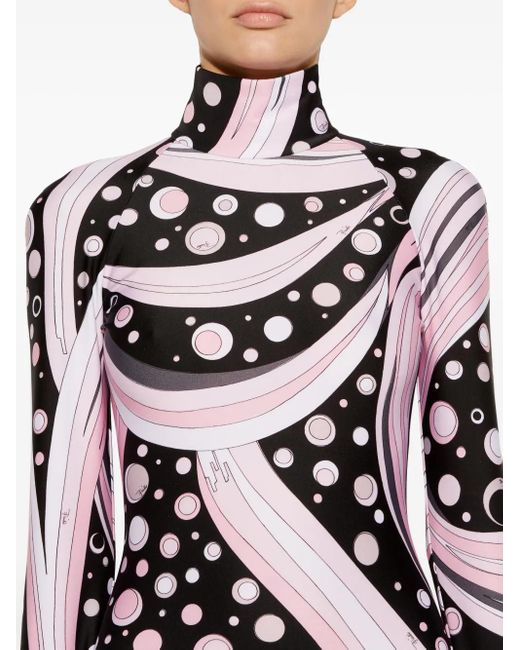 Emilio Pucci Fontane ミニドレス White