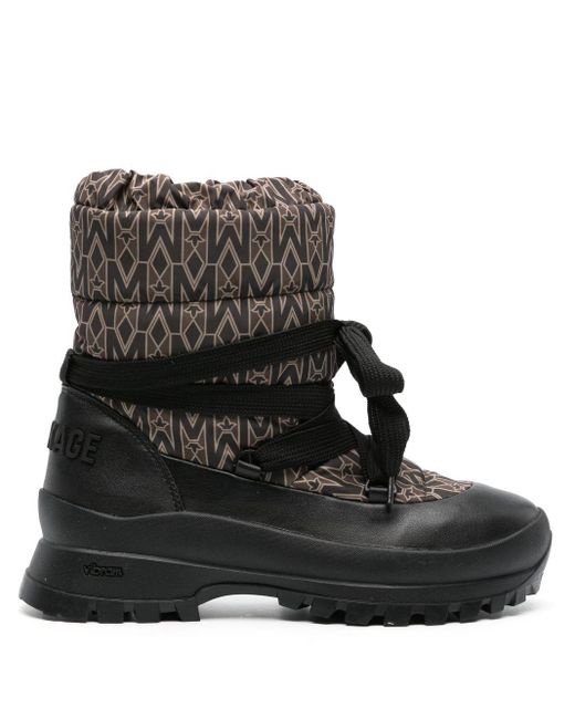 Mackage Black Conquer Ankle-high Winter Boots - Women's - Polyurethane/fabric/rubber
