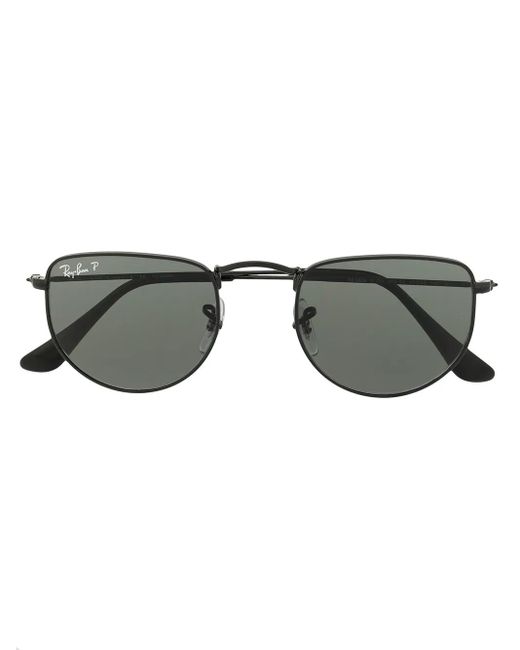 Ray-Ban Gray Elon Round-frames Sunglasses