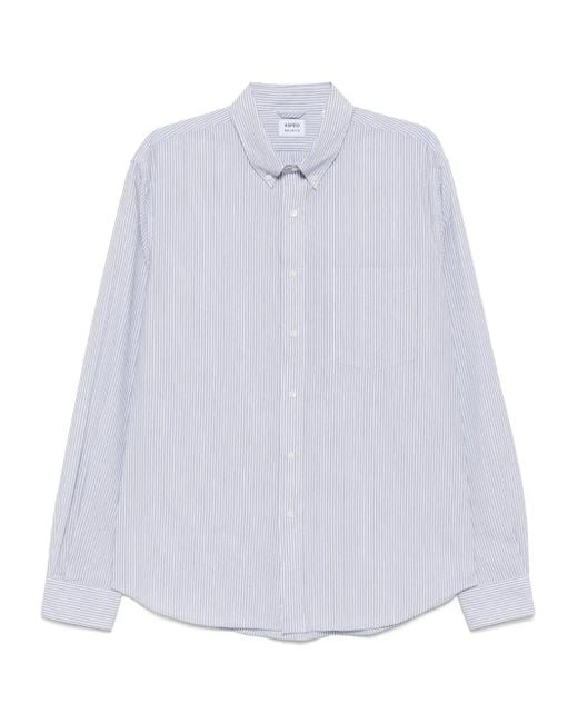 Aspesi White Striped Shirt for men