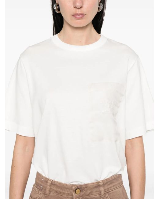Alysi コットン Tシャツ White