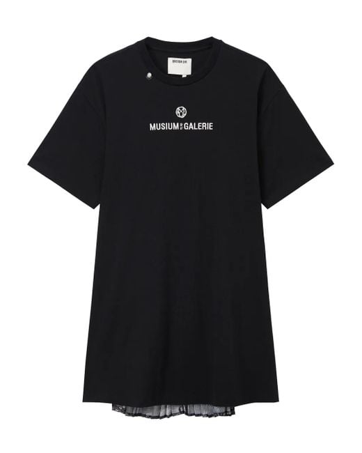 Musium Div. Black Cotton T-Shirt