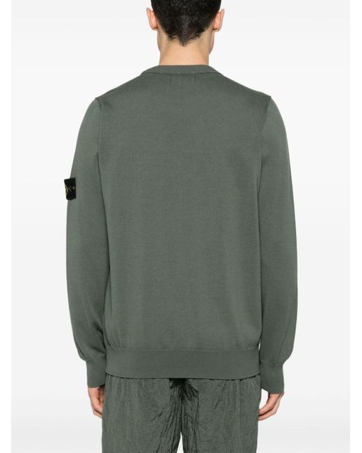 Stone Island Green Sweaters for men