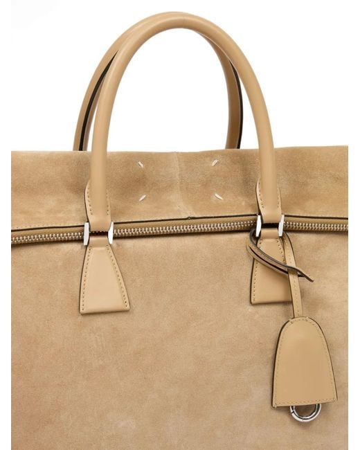 Maison Margiela Natural 5Ac Soft Xl Shoulder Bag