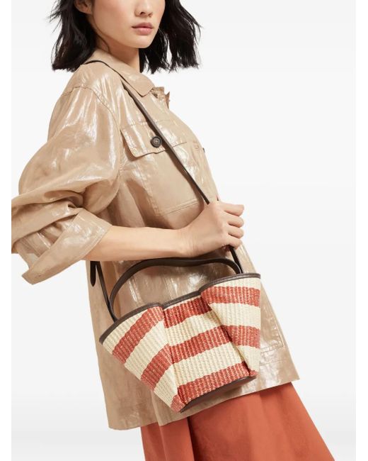 Brunello Cucinelli Pink Mariana Tote Bag