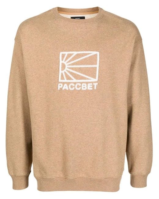 Rassvet (PACCBET) Natural Logo-Motif Cotton Sweatshirt for men