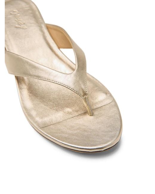 Marsèll White Orma Sandalen Mit Metallic-Absatz