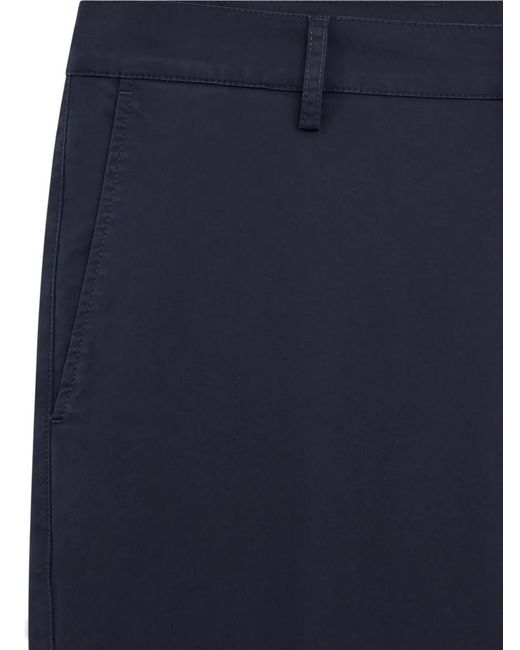 Aspesi Blue Button Pocket Trousers for men