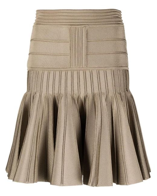 Balmain Brown Paris Skirt