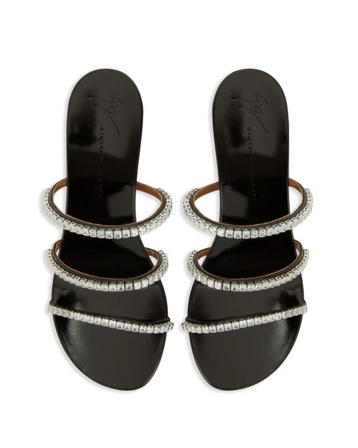 Giuseppe Zanotti Shiny Mignon 40mm ミュール White