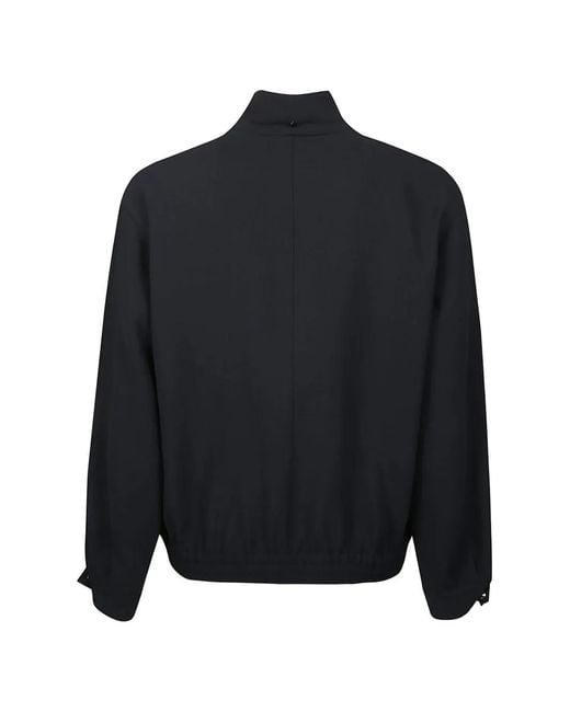 Montecore Black Pocket Bomber Jacket for men