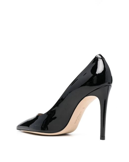 Ferragamo Black With Heel