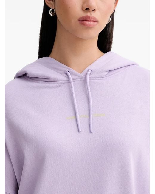Marc O' Polo Purple Floral Graphic Hoodie