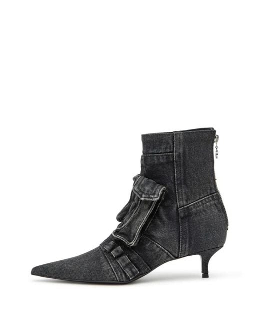 DIESEL Black D-Venus Pocket Boots