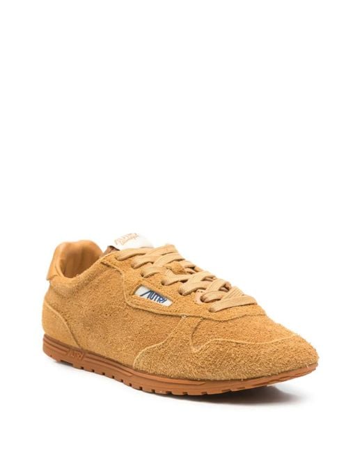 Autry Brown Windspin Sneakers