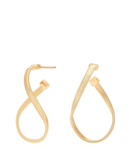 Marco Bicego Metallic Twisted Hoop Earrings