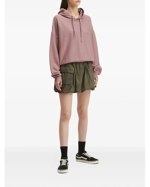 Izzue Pink Drawstring Hooded Sweatshirt