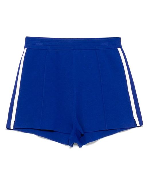 The Upside Blue Gestrickte Carnaby Bisou Shorts