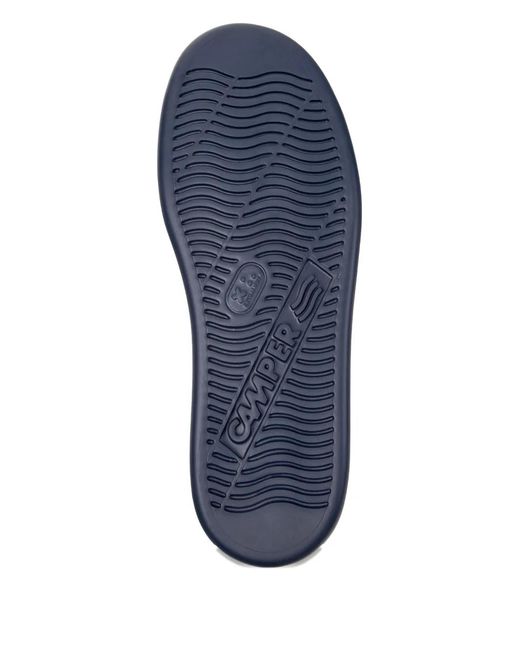 Camper Blue Runner Leather Sneakers for men