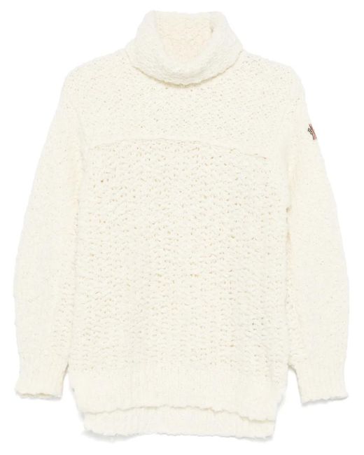 Moncler Trui Met Polokraag in het White