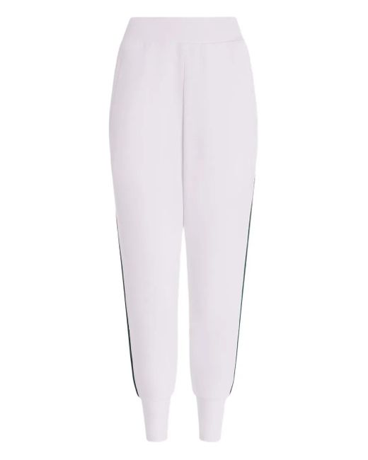 Pantalones de chándal con rayas laterales Varley de color White