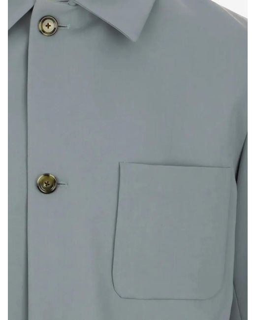 Lardini Blue Patch-Pocket Jacket for men