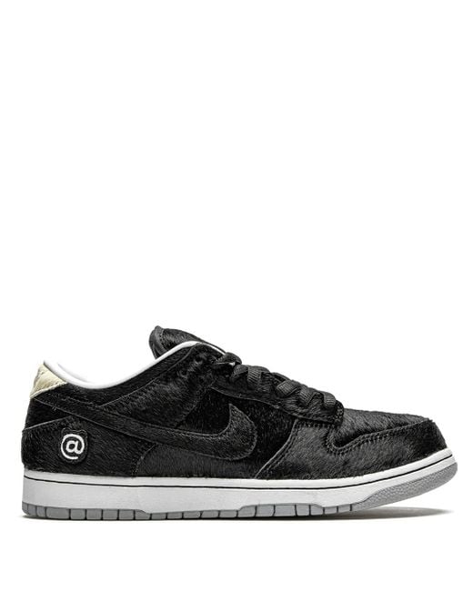 Nike Black X Medicom Toy Sb Dunk Low "Be@Rbrick" Sneakers