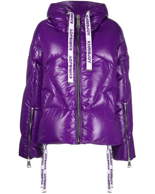Khrisjoy Icon パデッドジャケット Purple