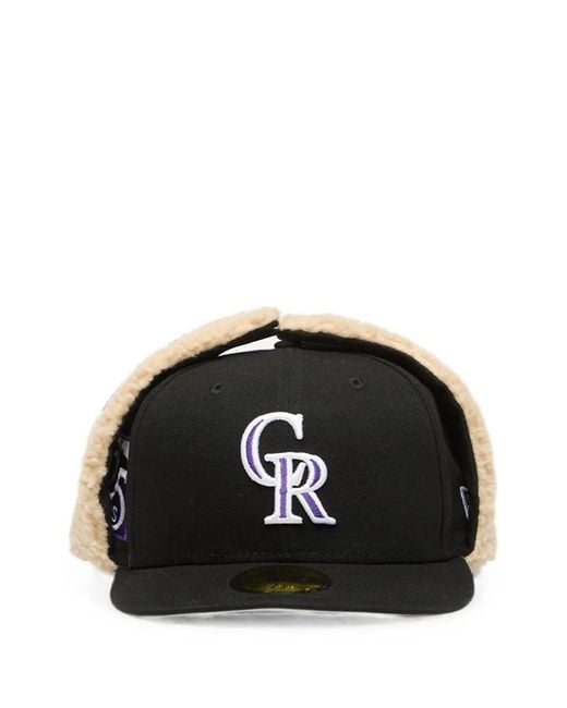 KTZ Black 59Fifty Mlb Colorado Rockies Cap