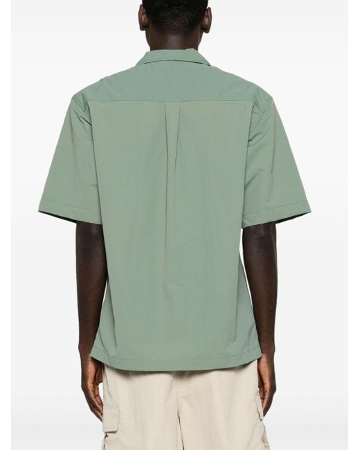 Carhartt Green Evers Camp-collar Ripstop Shirt for men
