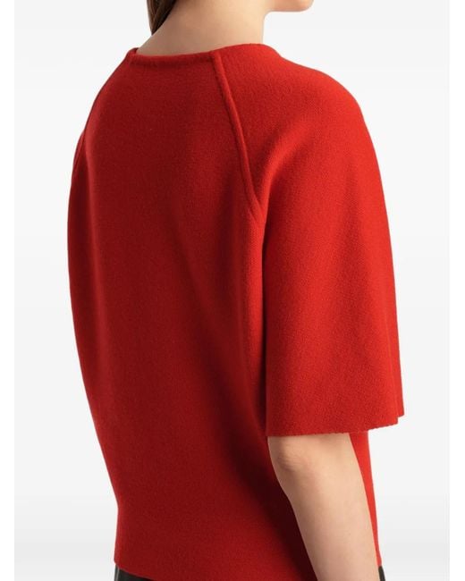 Khaite Warren Top in het Red