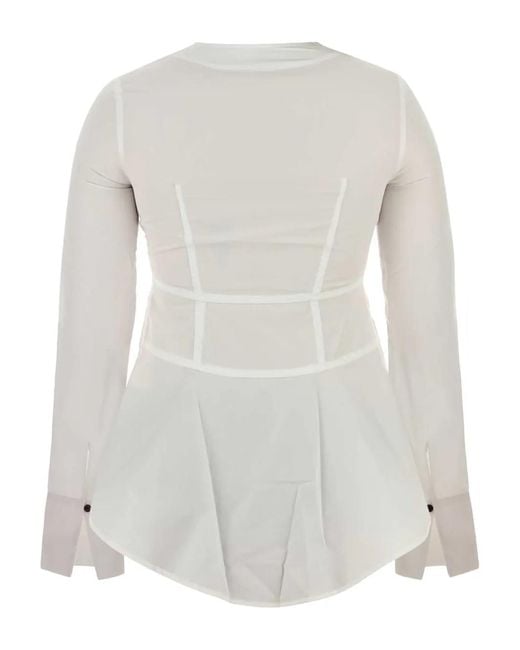 Co. White Tiered Top