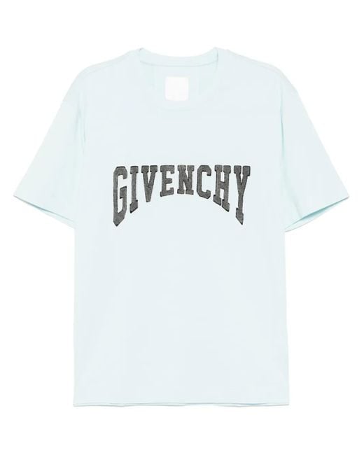 Givenchy T-Shirt Mit Logo-Patch in White für Herren