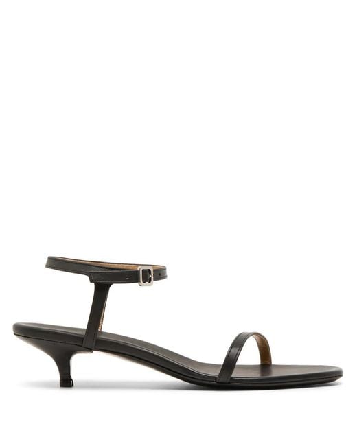 Marsèll White Fiuto Leather Sandals