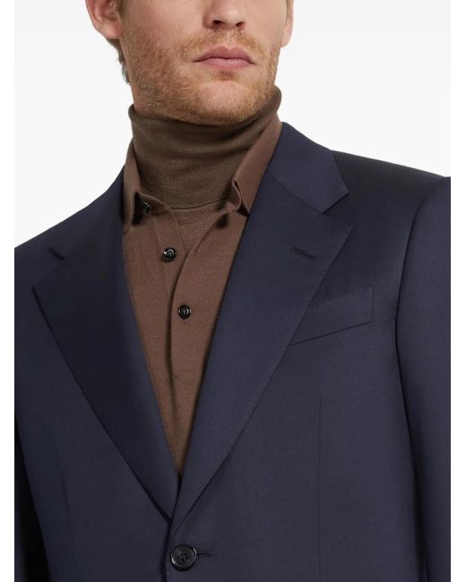 Traje Centoventimila de lana merino Zegna de hombre de color Blue
