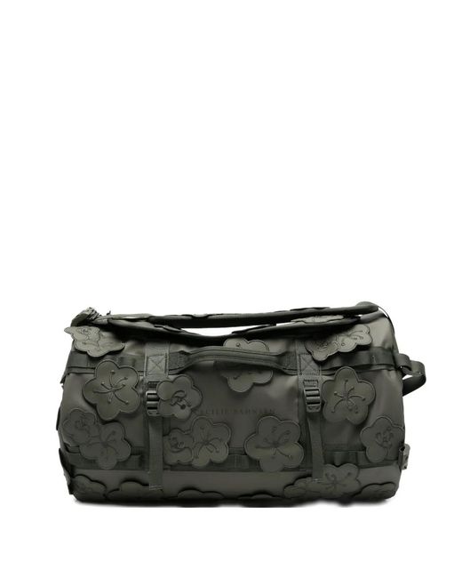 The North Face Black X Cecilie Bahnsen Floral-Appliqué Holdall Bag