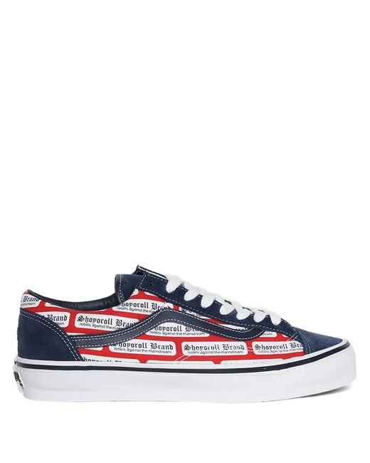 Vans Blue X Shoyoroll Old Skool 36 Printed Sneakers for men