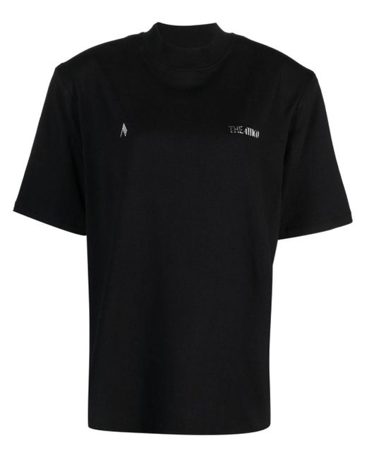 The Attico Katoenen T-shirt in het Black