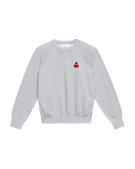 メンズ Isabel Marant ロゴ スウェットシャツ White
