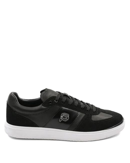 Karl Lagerfeld Black Atlas Ikon Sneakers for men