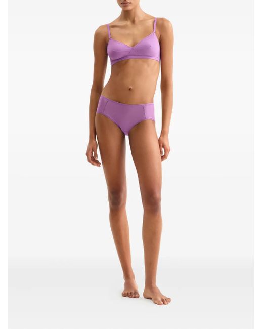Pelele corto Monica Soyeuse Eres de color Purple