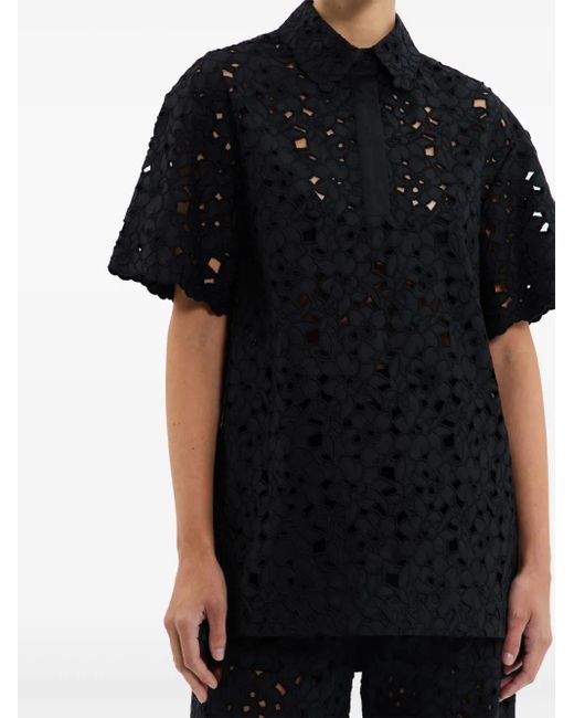 Rebecca Vallance Kitsu ポロシャツ Black