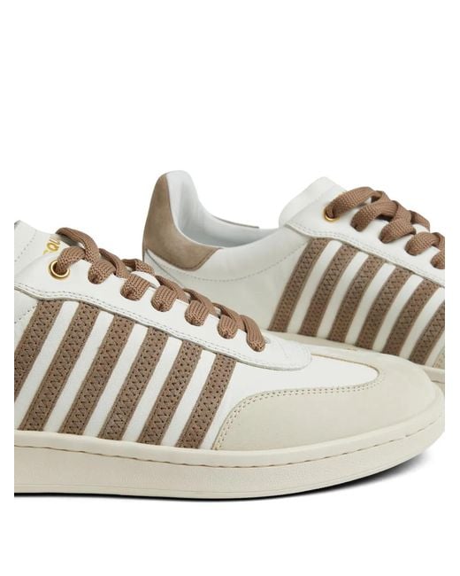 DSquared² Boxer Sneakers in White für Herren