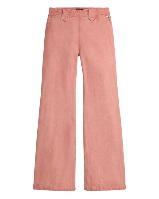 RRL Pink Belt-Loops Trousers