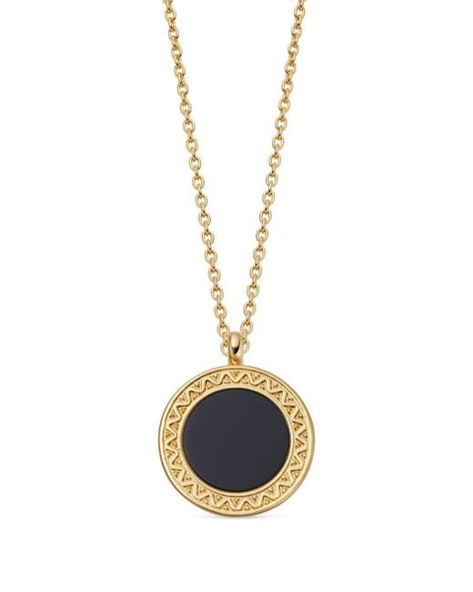 Astley Clarke Blue Deco Case-pendant Necklace