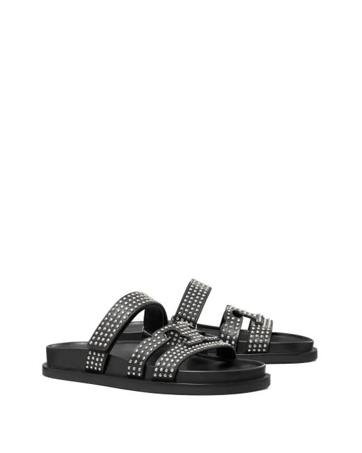 Tory Burch Black Ines Slides