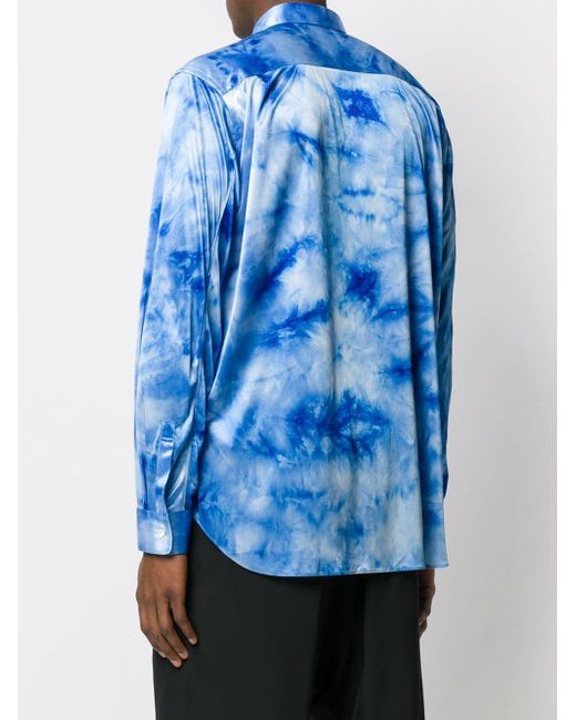 comme des garcons tie dye shirt